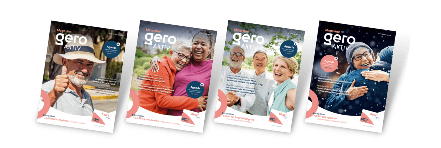 Couverture du geroAKTIV Magazine